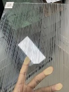 Kính trang trí cho phòng tắm kèm theo bức tường rèm Arthitect